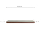 Preview: TDS, Serving Plate, Shared Dining, 48x17x3.9cm , Item No. 14326