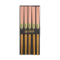 Preview: Bamboo Rosa 5 Paar Essstäbchen bei g-HoReCa