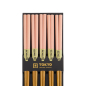 Preview: TDS, Chopstick Set, Bamboo Pink, 5 pair, Item No. 14456