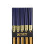 Preview: TDS, Chopstick Set, Bamboo Blue, 5 pair, Item No. 14462