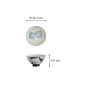 Preview: Bowl Kawaii Cat Neko Blue, Porcelain, Ø 11.2 × 6 cm, 300 ml, Item No. 14972