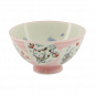 Preview: TDS, Bowl, Kawaii Cat Neko, Pink, Ø 11.2 x 6 cm, 300 ml - Item No. 14973