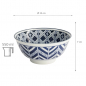 Preview: TDS, Bowl, Tokyo Blue, Mixed Bowls, Ø 15 x 7 cm, 550 ml - Item No. 15405