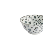Preview: Rice Bowl Kawaii Lucky Cat Neko Black (White/Black), Porcelain, Ø 14.8 × 7 cm, 500 ml, Item No. 15426
