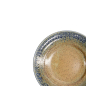 Preview: Tiefer Teller Mino Yaki Blau/Braun, Steinzeug, Ø 28,5 × 6 cm, 1,3 l, Art.-Nr. 15453