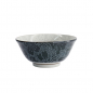 Preview: TDS, Tayo Bowl, Mixed Bowls Sakura, Grey/Black, Ø 14.8x6.8cm 500ml - Item No. 15464