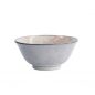 Preview: TDS, Tayo Bowl, Mixed Bowls Sakura, Red/Grey, Ø 14.8x6.8cm 500ml - Item No. 15465