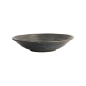 Preview: Plate Onyx Noir Black, Stoneware, Ø 25.3 × 4.5 cm, Item No. 15544