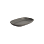 Preview: Sushi Plate Onyx Noir Black, Stoneware, 19 × 13 cm, Item No. 15546