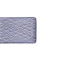 Preview: Sushi-Platte Nippon Blue Waves Blau/Weiß, Porzellan, 21 × 13,5 cm, Art.-Nr. 15607