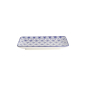 Preview: Sushi-Platte Nippon Blue Stars Blau/Weiß, Porzellan, 21 × 13,5 cm, Art.-Nr. 15610