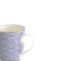 Preview: Tasse Nippon Blue Waves Blau/Weiß, Porzellan, Ø 8,5 × 10,2 cm, 380 ml, Art.-Nr. 15622