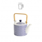 Preview: TDS, Teapot, Nippon Blue, Dots, Ø 12x18.5 cm 0.8 Ltr. - Item No. 15635