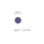 Preview: Tea Saucer Nippon Blue Dots, Porcelain, Ø 9 × 1.5 cm, Item No. 15639