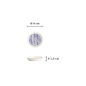 Preview: Teeuntersetzer Nippon Blue Lines, Porzellan, Ø 9,5 × 1,5 cm, Art.-Nr. 15643