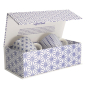 Preview: Mug Set Nippon Blue Blue/White, 2 pcs., Porcelain, Ø 8.5 × 10.2 cm, 380 ml, Item No. 15650