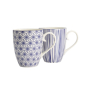 Preview: Mug Set Nippon Blue Blue/White, 2 pcs., Porcelain, Ø 8.5 × 10.2 cm, 380 ml, Item No. 15650