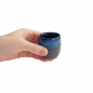 Preview: TDS, Sake-Cup, 4.5 x 4.5 cm, 50 ml, Black/Blue - Item No. 15846