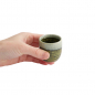 Preview: TDS, Sake-Cup, 4.5 x 4.5 cm, 50 ml, White/Green - Item No. 15848