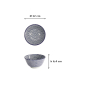 Preview: Reisschale Nippon Blue Waves Blau/Weiß, Porzellan, Ø 12 × 6,4 cm, 300 ml, Art.-Nr. 16000