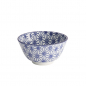 Preview: TDS, Rice Bowl, Nippon Blue, Stars, Ø 12 x 6.4 cm 300 ml - Item No. 16005