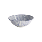 Preview: Ramen Bowl Nippon Blue Lines Blue/White, Porcelain, Ø 21 × 7.8 cm, 1 l, Item No. 16015