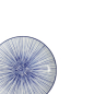 Preview: Plate Nippon Blue Lines Blue/White, Porcelain, Ø 20.6 × 2.2 cm, Item No. 16021
