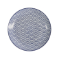 Preview: Teller Nippon Blue Waves Blau/Weiß, Porzellan, Ø 25,7 × 3 cm, Art.-Nr. 16024