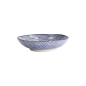 Preview: Pastateller Nippon Blue Waves Blau/Weiß, Porzellan, Ø 21 × 5,2 cm, Art.-Nr. 16027