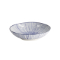 Preview: TDS, Pasta-Teller, Nippon Blue, Lines, Ø 21 x 5,2 cm - Art Nr. 16030