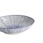 Preview: TDS, Pasta Plate, Nippon Blue, Lines, Ø 21 x 5.2 cm - Item No. 16030