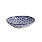 Preview: TDS, Pasta Plate, Nippon Blue, Stars, Ø 21 x 5.2 cm - Item No. 16032