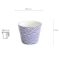Preview: TDS, Teacup, Nippon Blue, Waves, Ø 8.3 x 6.5 cm 180 ml - Item No. 16033