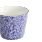 Preview: TDS, Teacup, Nippon Blue, Dots, Ø 8.3 x 6.5 cm 180 ml - Item No. 16034