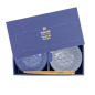 Preview: Tayo Bowl Set Nippon Blue Dots & Waves Blue/White, Porcelain, Ø 15.2 × 6.7 cm, 500 ml, Item No. 16041