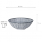 Preview: TDS, Soba Bowl, Nippon Black, Lines, Ø 21 x 7.8 cm 1000 ml - Item No. 16053