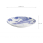 Preview: TDS, Plate, Dragon, Blue, Ø 25,3 x 3.5 cm - Item No. 16115