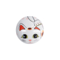 Preview: TDS, Tea Container S.S., 8.6x8.4cm, 100gr,  Lucky Cat, White, item Nr.: 16184