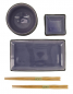 Preview: Glassy Blue Sushi Set bei g-HoReCa (Bild 6 von 7)