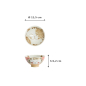 Preview: Reisschale Fuku Cat Neko Kawaii Rot, Porzellan, Ø 11,5 × 6,2 cm, 300 ml, Art.-Nr. 16299
