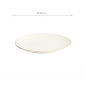 Preview: TDS, Plate, Nippon White, Star, Ø 19 x 2 cm - Item No. 16410