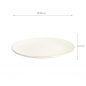 Preview: TDS, Plate, Nippon White, Stars, Ø 30 cm - Item No. 16418