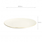 Preview: TDS, Plate, Nippon White, Lines, Ø 30 cm - Item No. 16419