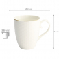 Preview: TDS, Mug, Nippon White, Stars, Ø 8.5 x 10.2 cm 380 ml, Item No. 16434