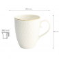 Preview: TDS, Mug, Nippon White, Stripes, Ø 8.5 x 10.2 cm 380 ml, Item No. 16436