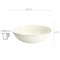 Preview: TDS, Bowl, Nippon White, Stars, Ø 23 x 6.5 cm 1300 ml - Item No. 16454