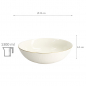 Preview: TDS, Bowl, Nippon White, Lines, Ø 23 x 6.5 cm 1300 ml- Item No. 16455