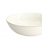 Preview: TDS, Bowl, Nippon White, Lines, Ø 23 x 6.5 cm 1300 ml- Item No. 16455