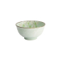 Preview: Rice Bowl Green Cosmos, Stoneware, Ø 17 × 9 cm, 900 ml, Item No. 16502