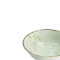 Preview: Noodle Bowl Green Cosmos, Stoneware, Ø 21 × 9 cm, 1.3 l, Item No. 16504